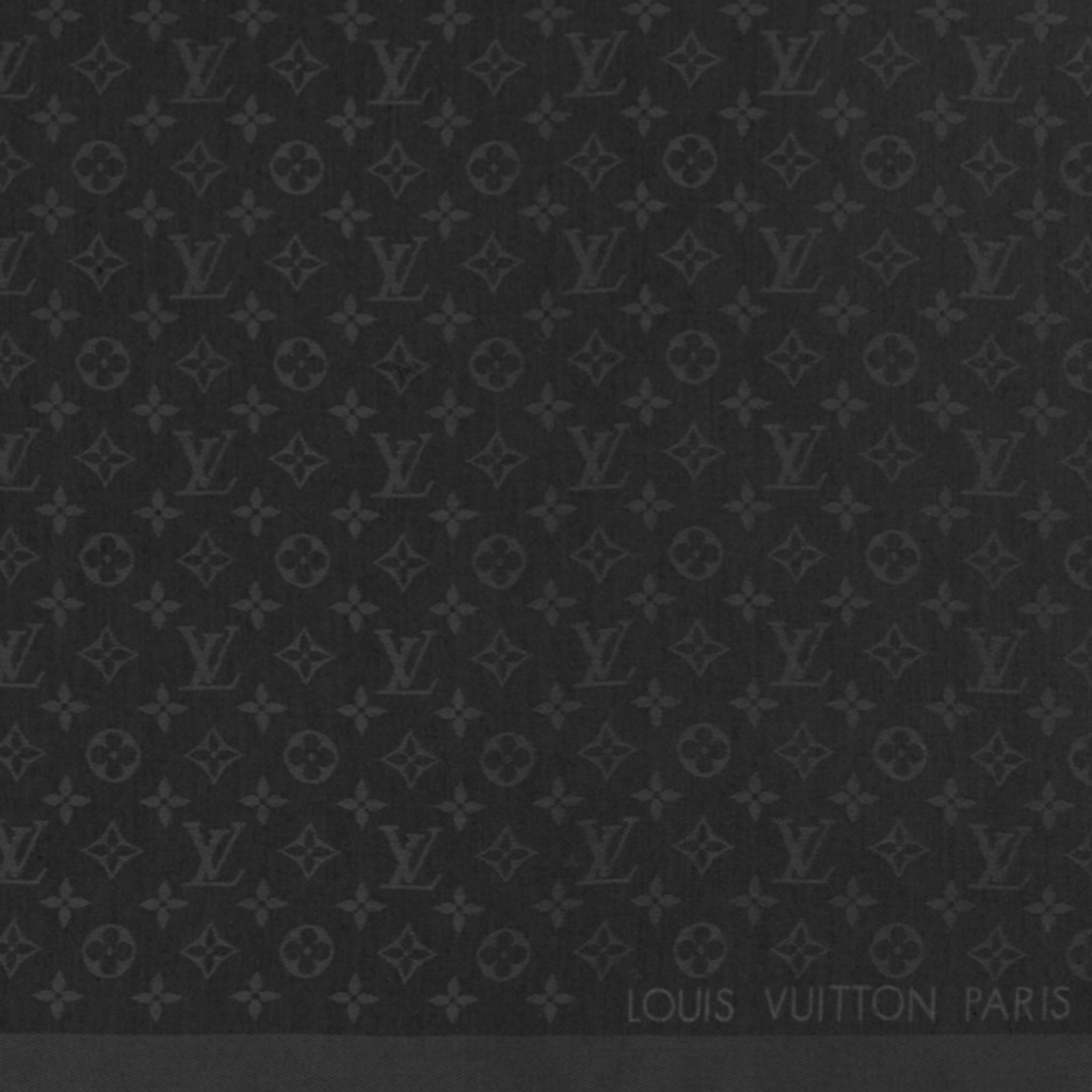 LOUIS VUITTON SCIALLE MONOGRAM CLASSIC NERO