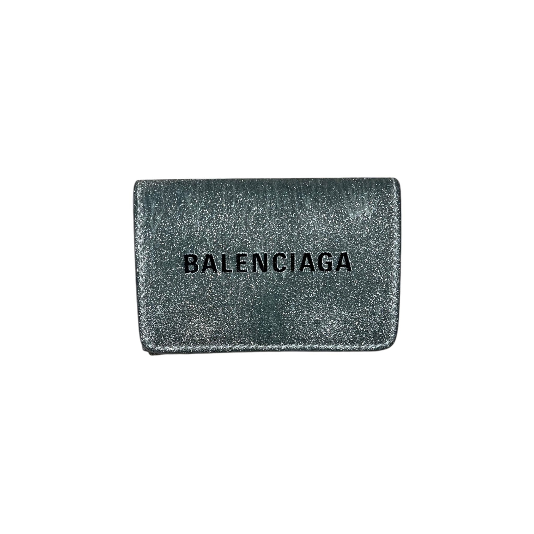 BALENCIAGA PORTAFOGLIO COMPATTO GLITTER