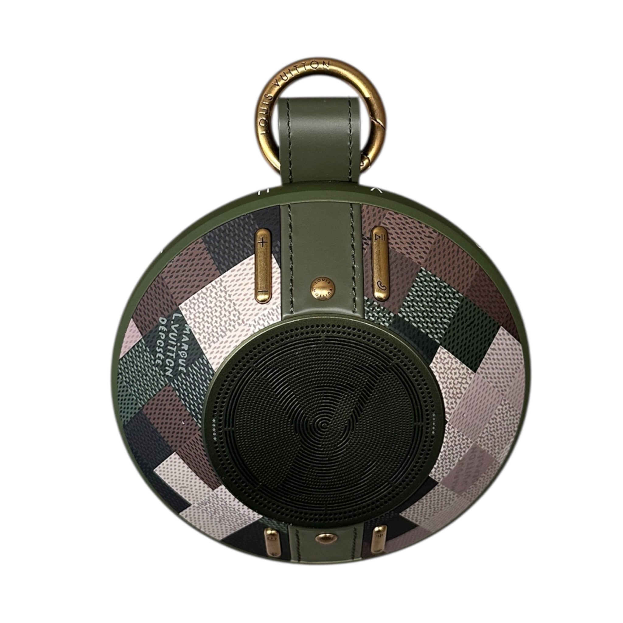 LOUIS VUITTON NANOGRAM SPEAKER DAMOFLAGE