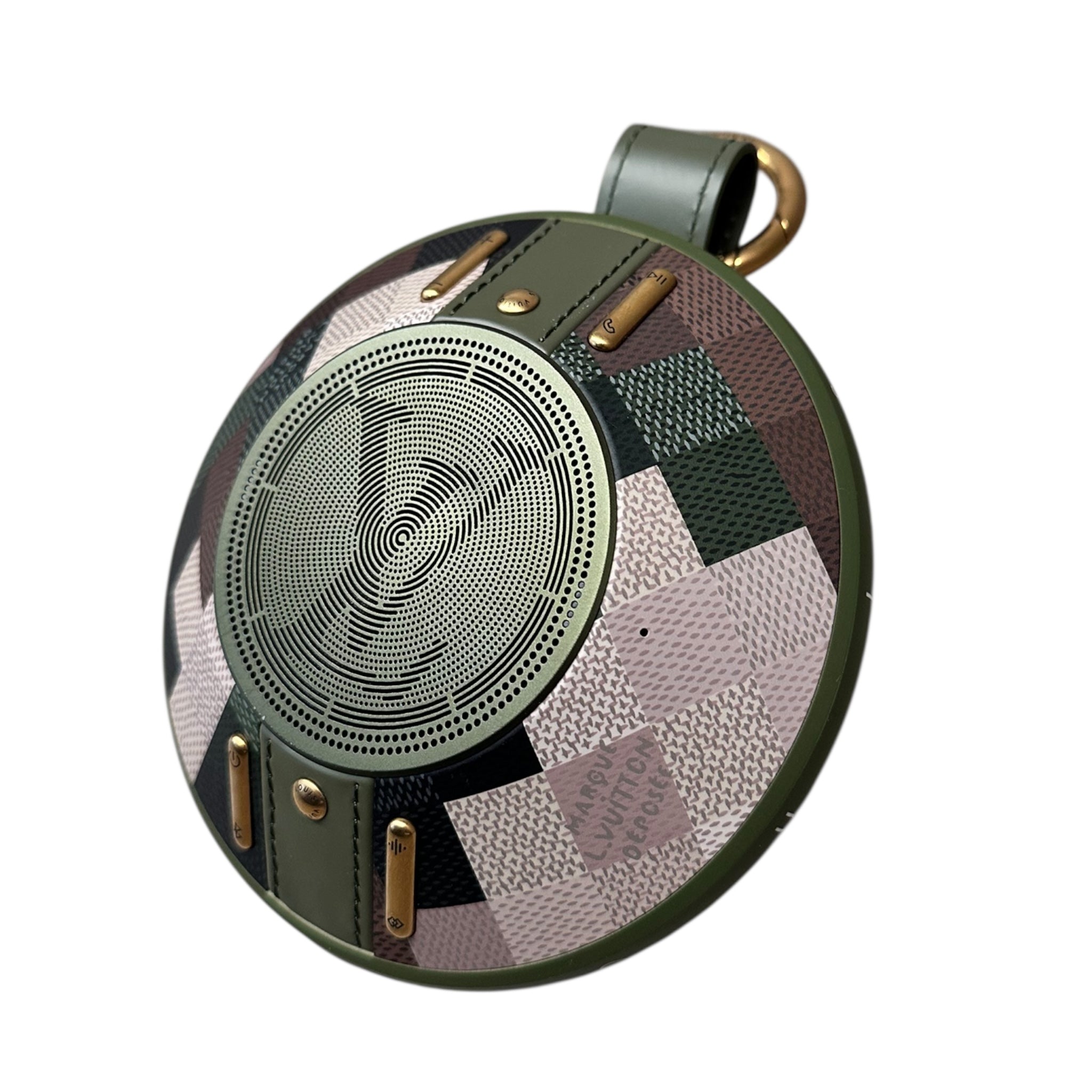 LOUIS VUITTON NANOGRAM SPEAKER DAMOFLAGE