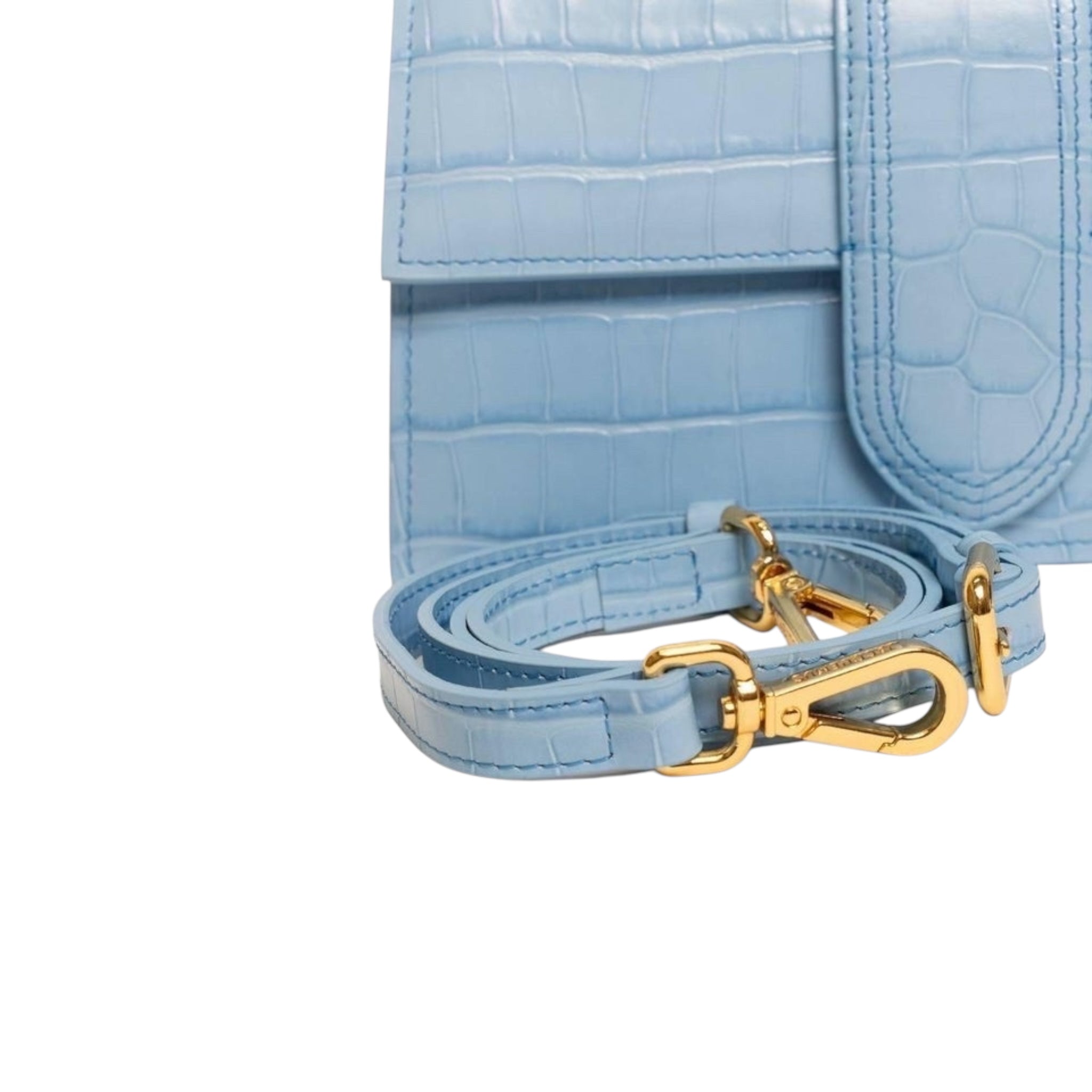 JACQUEMUS LE GRAND BAMBINO COCCO AZZURRA