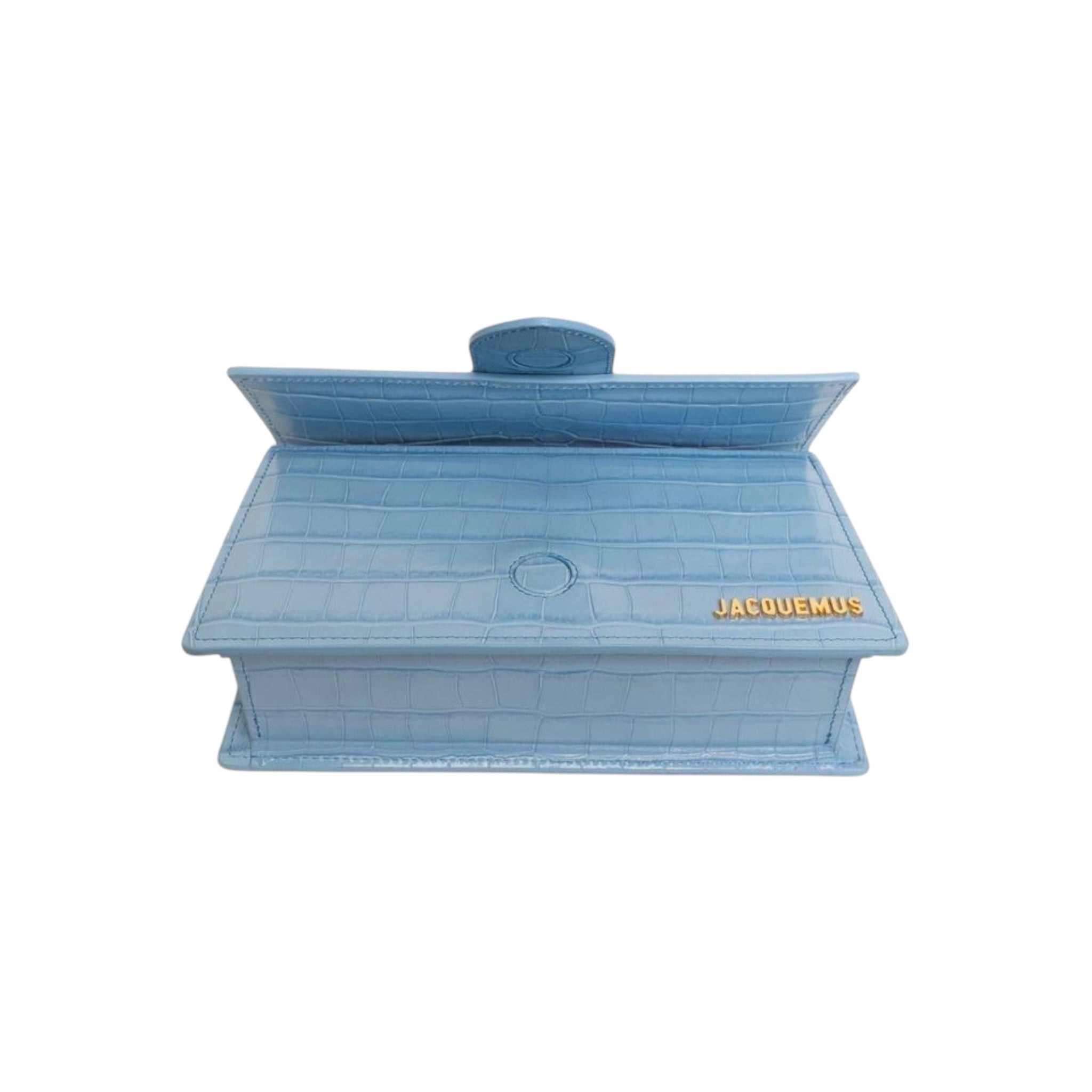JACQUEMUS LE GRAND BAMBINO COCCO AZZURRA