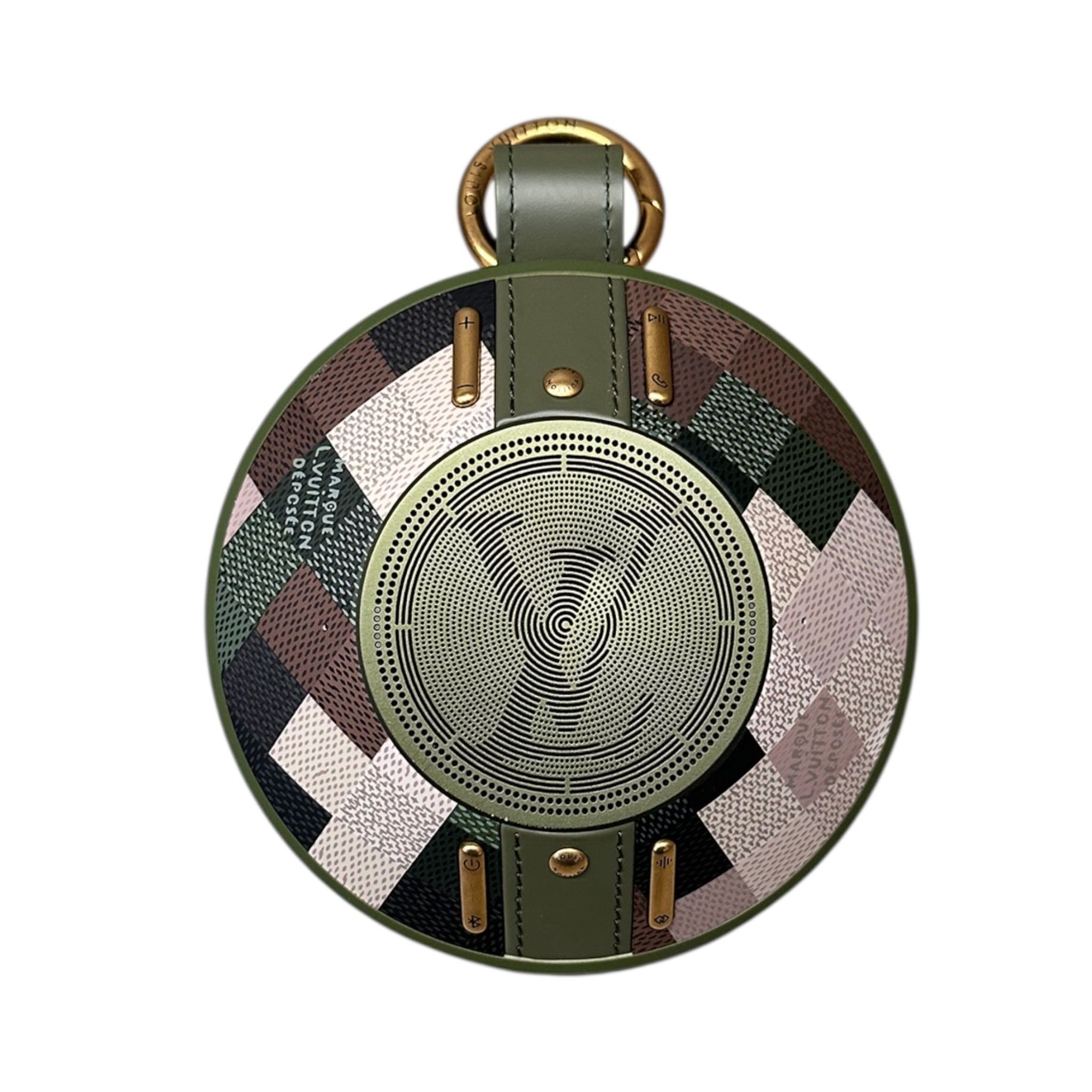 LOUIS VUITTON NANOGRAM SPEAKER DAMOFLAGE