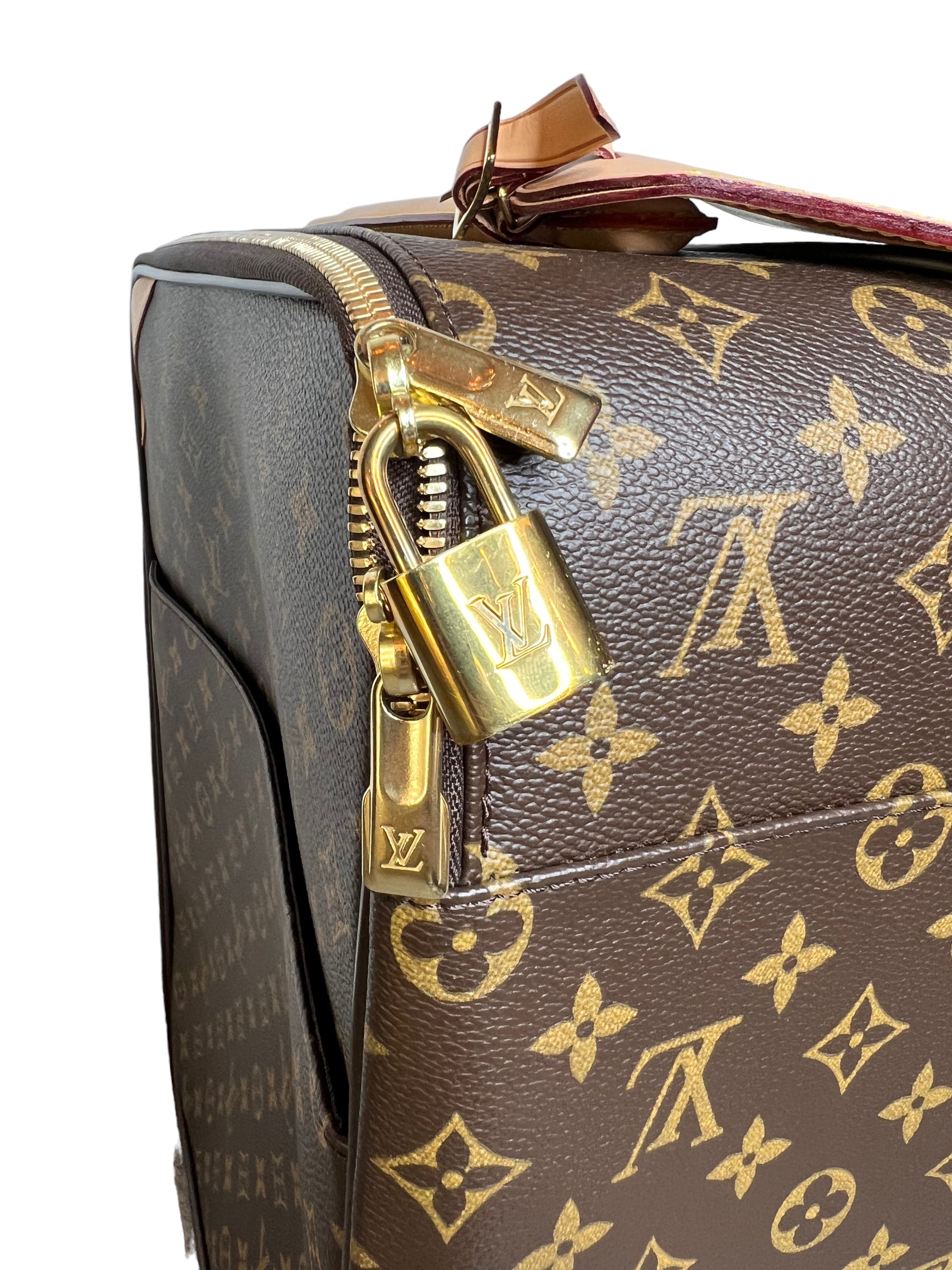 Louis Vuitton Pegase 50 trolley in monogram canvas with …